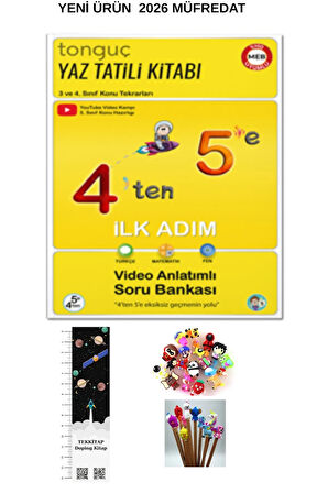 Tonguç 4'ten 5'e Yaz Tatili Kitabı İlk Adım 2026 Maarif Modeli (UZAY A.+ KALEM B.)YENİ ÜRÜN