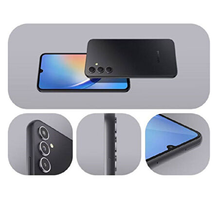Samsung Galaxy A24 Black 128 GB 8 GB Ram YENİLENMİŞ ÜRÜN (Sıfır Gibi) 