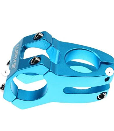 BİKE SKY Wake Alüminyum Mavi Bisiklet Kısa Gidon Boğazı 40mm Bisiklet Yedek Parça 31,8mm