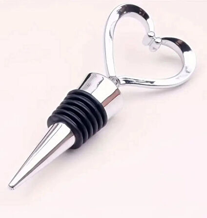 Atay Garage 2 Adet Fiyatıdır Kalp Şeklinde Şarap ve Şampanya Tıpası Mutfak ve Yemek Dekoru