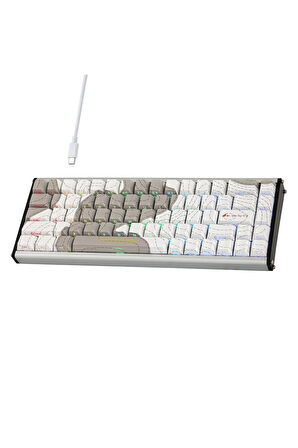 Alux 68 Max He- Kablolu Manyetik Switch Klavye- 800 Hz Alüminyum Gövde Argb