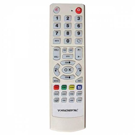 TRİDENT 5301-5302-5303 Uydu Alıcısı Kumanda