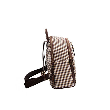 Silver Polo  Kadın  901-45691 SILVER POLO SIRT ÇANTASI M191 KAHVE SARI-MAT KAHVE