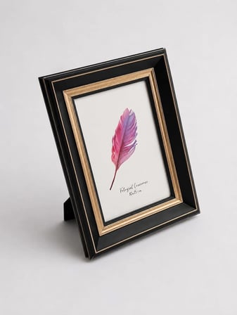 Kişiye Özel Baskılı Camlı Fotoğraf Çerçevesi – 10 × 15 cm İç Ölçü – 14 × 19 cm Dış Ölçü