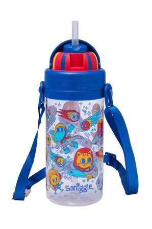 SMIIGGLE Adventurous Teeny Tiny Uzay Temalı Kreş Boy Çanta Askılıklı Plastik Suluk 400Ml