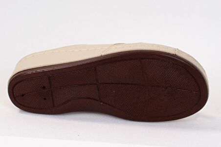 Dagoster DZA37-1802 Bej Günlük Ortopedik Kadın Terlik