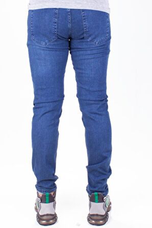 Colt Jeans Perm 9133-157 Mavi Düşük Bel Dar Paça Erkek Jeans Pantolon