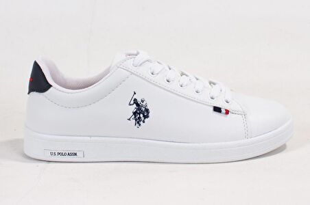 U.s Polo Assn Franco Beyaz Lacivert Günlük Kadın Spor Ayakkabı