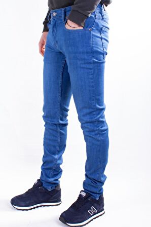 Colt Jeans Perm 9133-208 Mavi Düşük Bel Dar Paça Erkek Jeans Pantolon