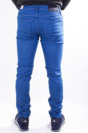 Colt Jeans Perm 9133-208 Mavi Düşük Bel Dar Paça Erkek Jeans Pantolon