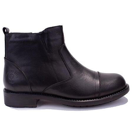 Hammer Jack 10216740 Siyah Cilt Ortopedik Günlük Deri Erkek Bot