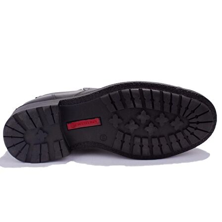 Hammer Jack 10216740 Siyah Cilt Ortopedik Günlük Deri Erkek Bot