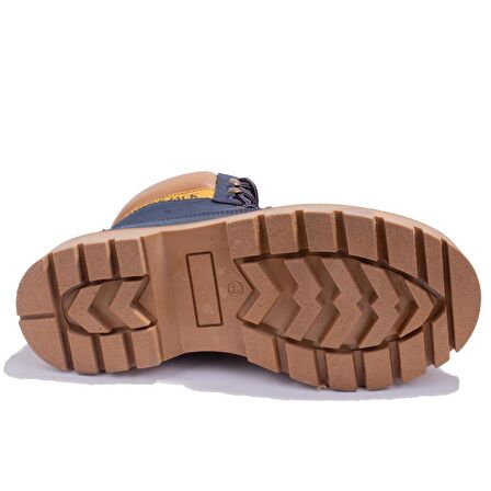 Hammer Jack 10216600 Lacivert Ortopedik Günlük Unisex Deri Bot