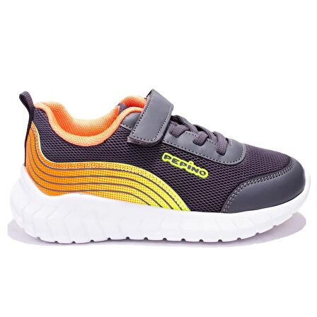 Pepino 1423 Füme Turuncu Ortopedik Günlük Erkek Çocuk Spor Ayakkabı