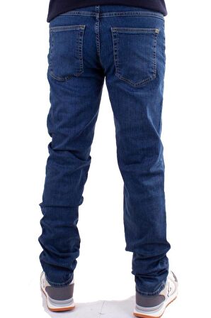 Colt Jeans  Vega 9133-56 Mavi Yüksek Bel Rahat Paça Erkek Jeans  Pantolon