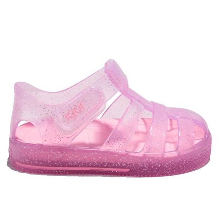 Igor S10265 Star Glitter Pembe Ortopedik Günlük Kız Çocuk Sandalet