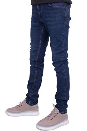 Twister Panama 750-01 Lacivert Düşük Bel Dar Paça Erkek Jeans Pantolon