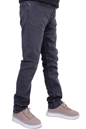 Twister Martin 744-02 Gri Normal Bel Normal Paça Erkek Jeans Pantolon