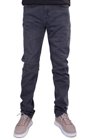 Twister Martin 744-02 Gri Normal Bel Normal Paça Erkek Jeans Pantolon