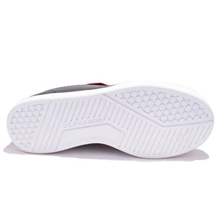 U.S Polo Assn Costa Siyah Kırmızı Ortopedik Günlük  Erkek Spor Ayakkabı