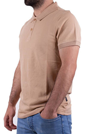 Twister Jeans 2277 Bej Polo Yaka Erkek T-Shirt