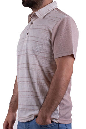 Twister Jeans 2281 Bej Polo Yaka Erkek T-Shirt