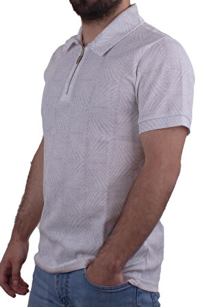 Twister Jeans 2276 Gri Polo Yaka Erkek T-Shirt