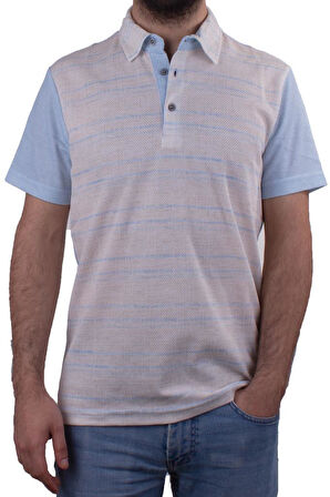 Twister Jeans 2281 Mavi Polo Yaka Erkek T-Shirt