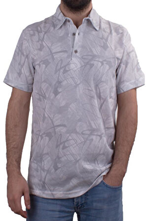 Twister Jeans 2278 Gri Polo Yaka Erkek T-Shirt