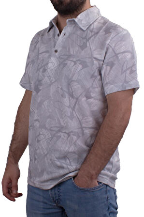Twister Jeans 2278 Gri Polo Yaka Erkek T-Shirt