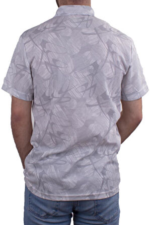 Twister Jeans 2278 Gri Polo Yaka Erkek T-Shirt