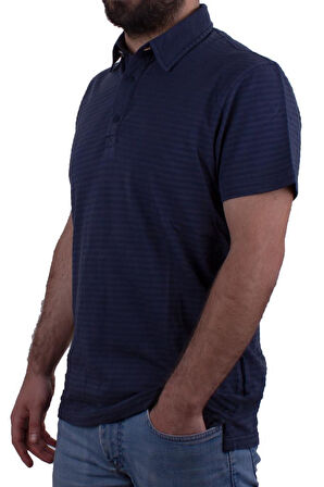 Twister Jeans 2214 Lacivert Polo Yaka Erkek T-Shirt