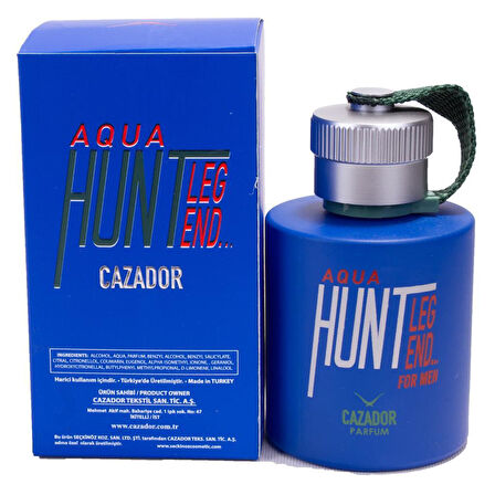 Cazador CAZ 9565 Hunter Acqua 100 Cl EDT Erkek Parfüm Mavi