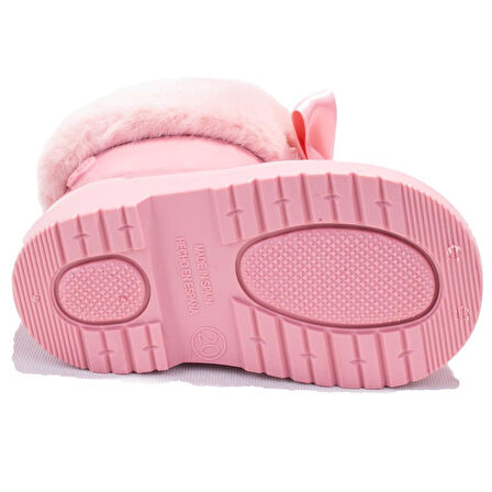 İgor W10258 Bimbi Soft Pembe Ortopedik Kız Çocuk Yağmur Çizme