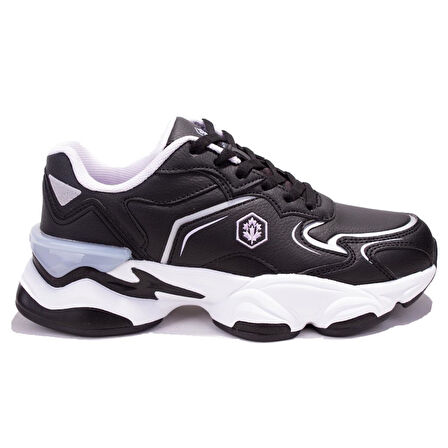 Lumberjack Madax Pu Siyah Ortopedik  Günlük Kadın Spor Ayakkabı