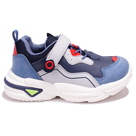 Vicco Charm 346P24K312 Lacivert Ortopedik  Günlük Erkek Çocuk Spor Ayakkabı