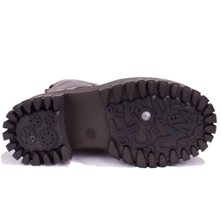 Hammer Jack 10224640 Sherly Kahve Ortopedik Günlük Deri Kadın Bot