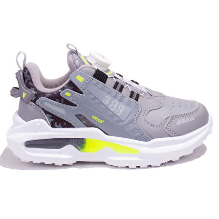 Vicco Code 346F24K329 Gri Ortopedik  Günlük Erkek Çocuk Spor Ayakkabı