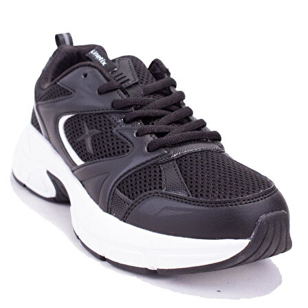 Kinetix Arlex Tx Siyah Beyaz Ortopedik Günlük Erkek Spor Ayakkabı