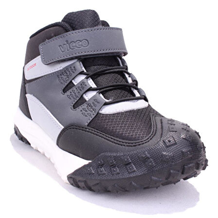 Vicco Annie 946F24K421 Siyah Ortopedik Günlük Erkek Çocuk Spor Bot