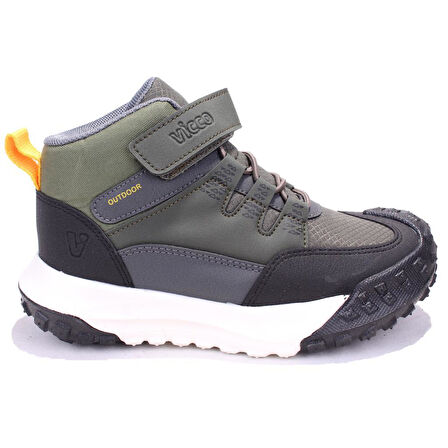 Vicco Annie 946F24K421 Haki Ortopedik Günlük Erkek Çocuk Spor Bot