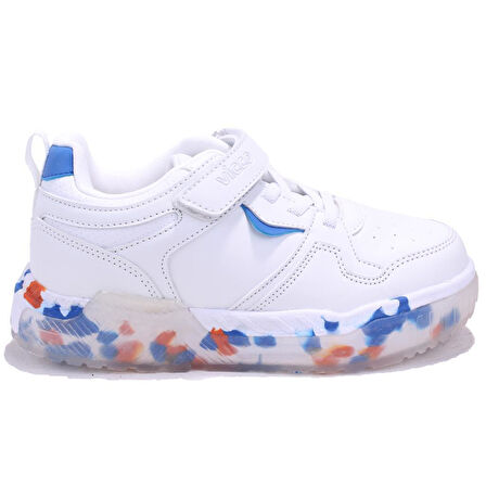 Vicco Monaco 346F24K304 Beyaz Mavi Ortopedik Günlük Erkek Çocuk Spor Ayakkabı