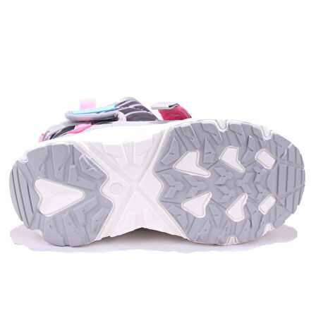 Vicco Karoo 943F24K468 Gri Ortopedik Günlük  Kız Çocuk Spor Bot