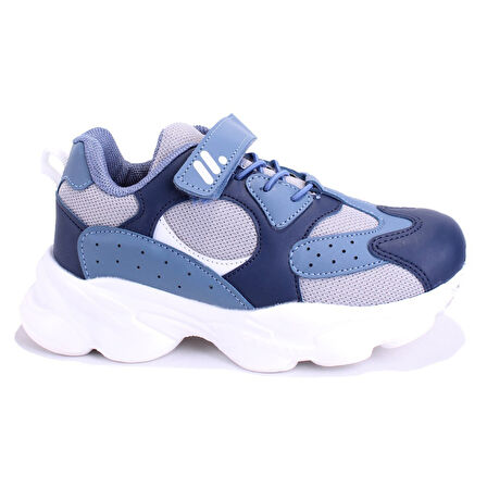 Dagoster DJA76-AP730 Lacivert Ortopedik Günlük Erkek Çocuk Spor Ayakkabı