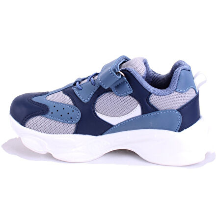 Dagoster DJA76-AP730 Lacivert Ortopedik Günlük Erkek Çocuk Spor Ayakkabı