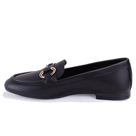 Dagoster DZA07-1181129 Siyah Günlük  Kadın Babet Ayakkabı