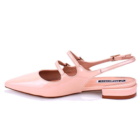 Dagoster DZA07-72561 Ten Rugan Topuklu Klasik Kadın Ayakkabı