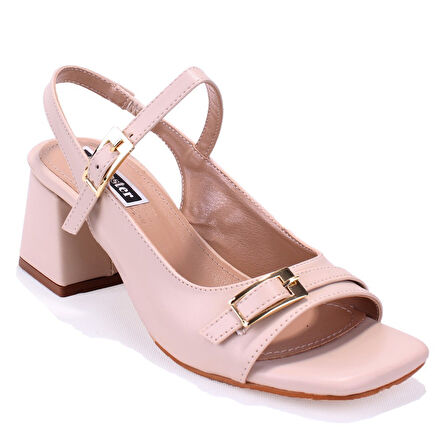 Dagoster DZA07-928210 Ten Klasik Topuklu Kadın Ayakkabı