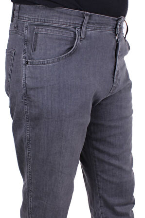 Twister Vegas 132-307 Antrasit Yüksek Bel Rahat Paça Erkek Jeans Pantolon