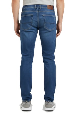 Twister Vegas 132-309 Mavi Yüksek Bel Rahat Paça Erkek Jeans Pantolon